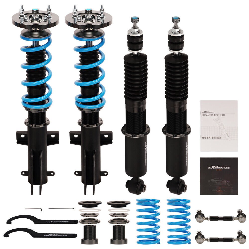 MaXpeedingrods 24 Way Damper Coilovers Lowering Kit For Ford Mustang 2005-2014