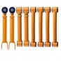 8pcs Front & Rear Adjustable Control Arms LH & RH for Jeep Wrangler TJ 1997-2006