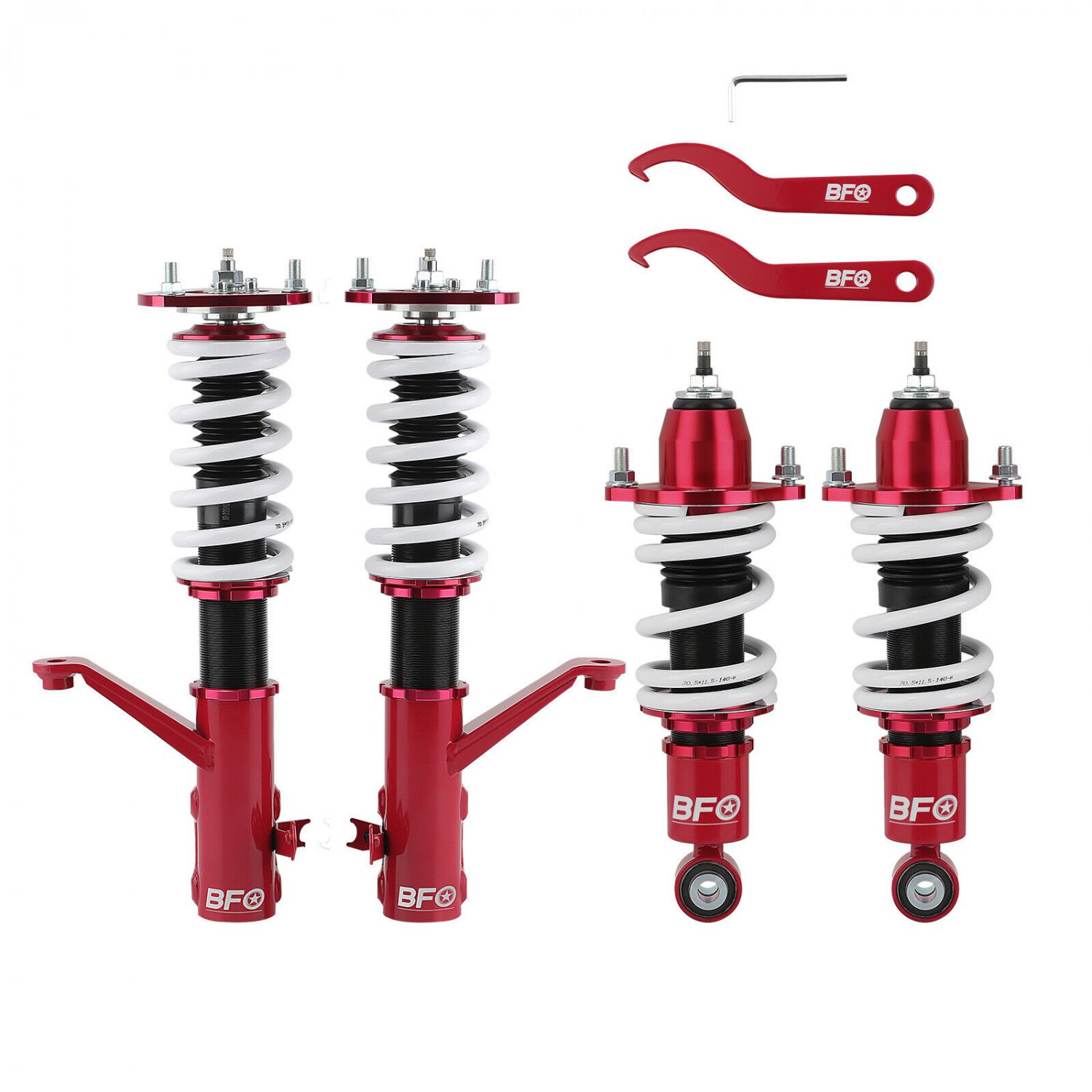 BFO Coilover 24 Way Damper Kit For Honda Element 03-11 Shocks Absorbers