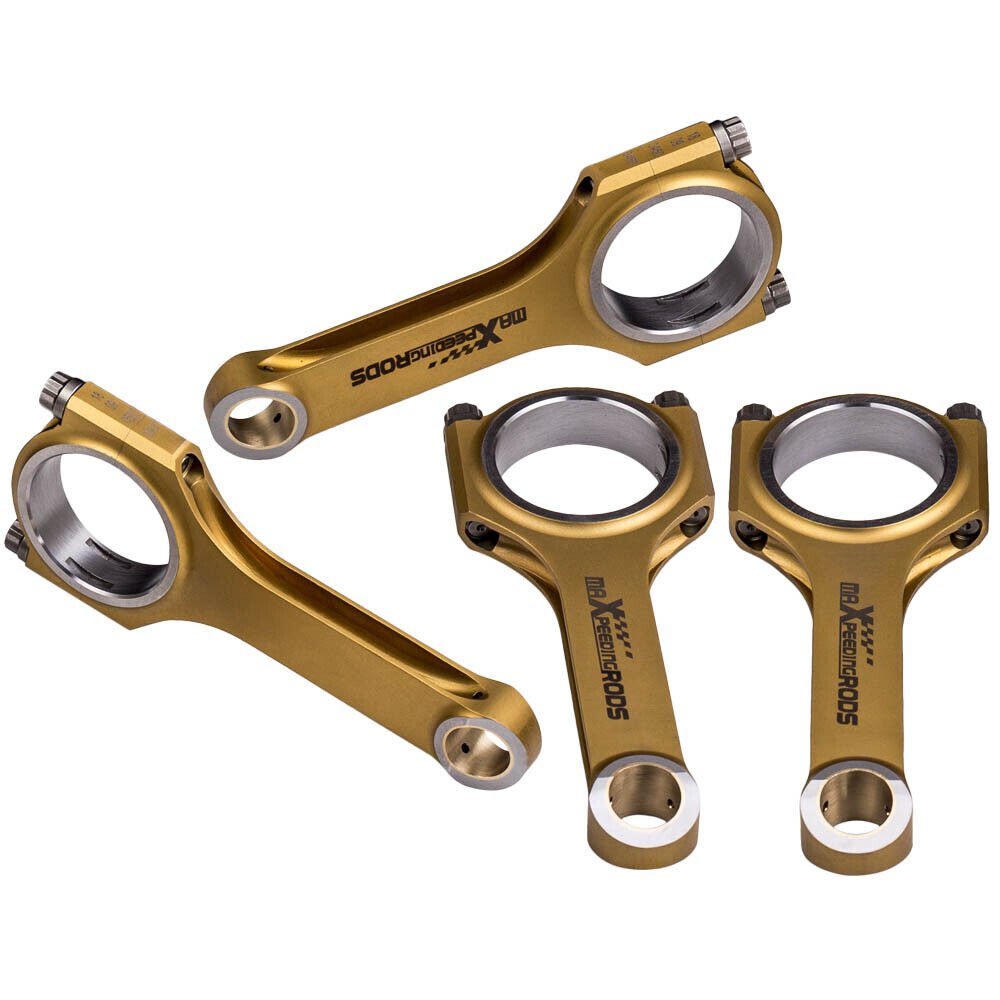 Titanizing Forged Connecting Rods+Bolts for Ford Volvo Land Rover 2.0 156.5mm