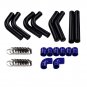 10PCS T3 T4 T04E Universal Turbocharger Kit INTERCOOLER PIPING BOV OIL LINES