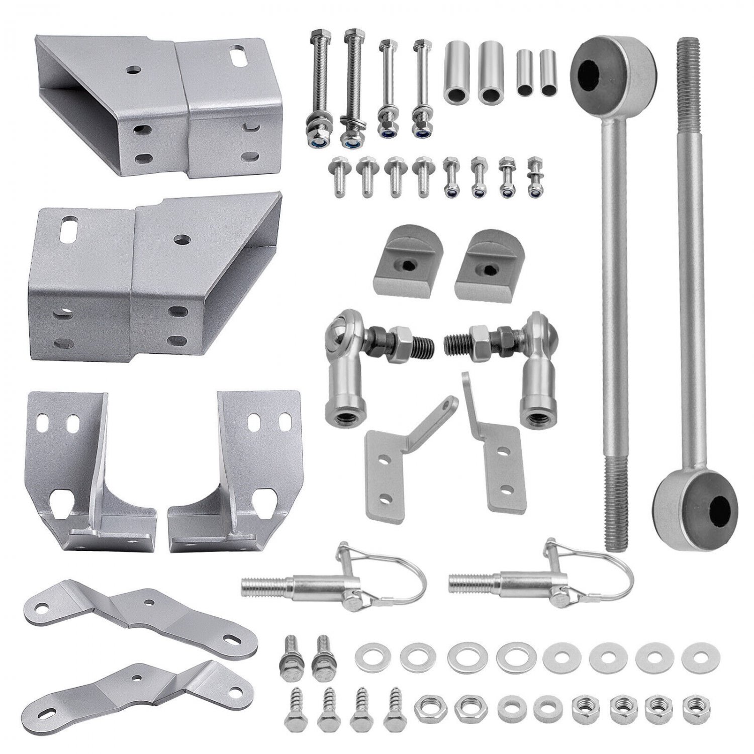 Front Disconnect Sway Bar Links Control Arm Brackets for Jeep Cherokee XJ 84-01