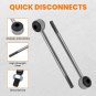 Front Disconnect Sway Bar Links Control Arm Brackets for Jeep Cherokee XJ 84-01