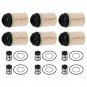 6 Pcs Fuel Filter Kit for DDE Gen 5 Engine FK11011 A4720921705 A4720921405