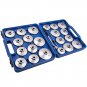 23x Cap Type Oil Filter Wrench Automotive Removal Socket Tool fit Chrysler