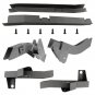 Front+Rear Trail Arm & Center Skid Plate Frame Rust Repair for Wrangler TJ 97-02