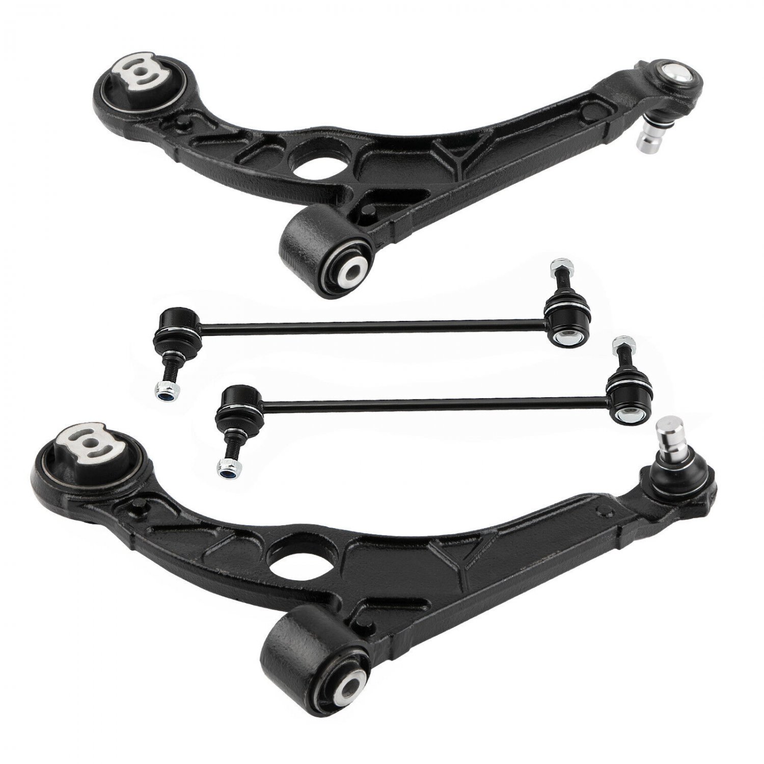 4pcs Front Lower Control Arm Stabilizer Sway Bar End Links for Dodge Dart 13-16