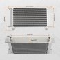 19 Row 10AN Engine Oil Cooler Filter W/ 2 Hose For BMW E36 E46 E82 E9X 13