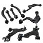 Front Lower + Rear Upper Rearward Lateral Control Arms for 09-17 Chevy Traverse