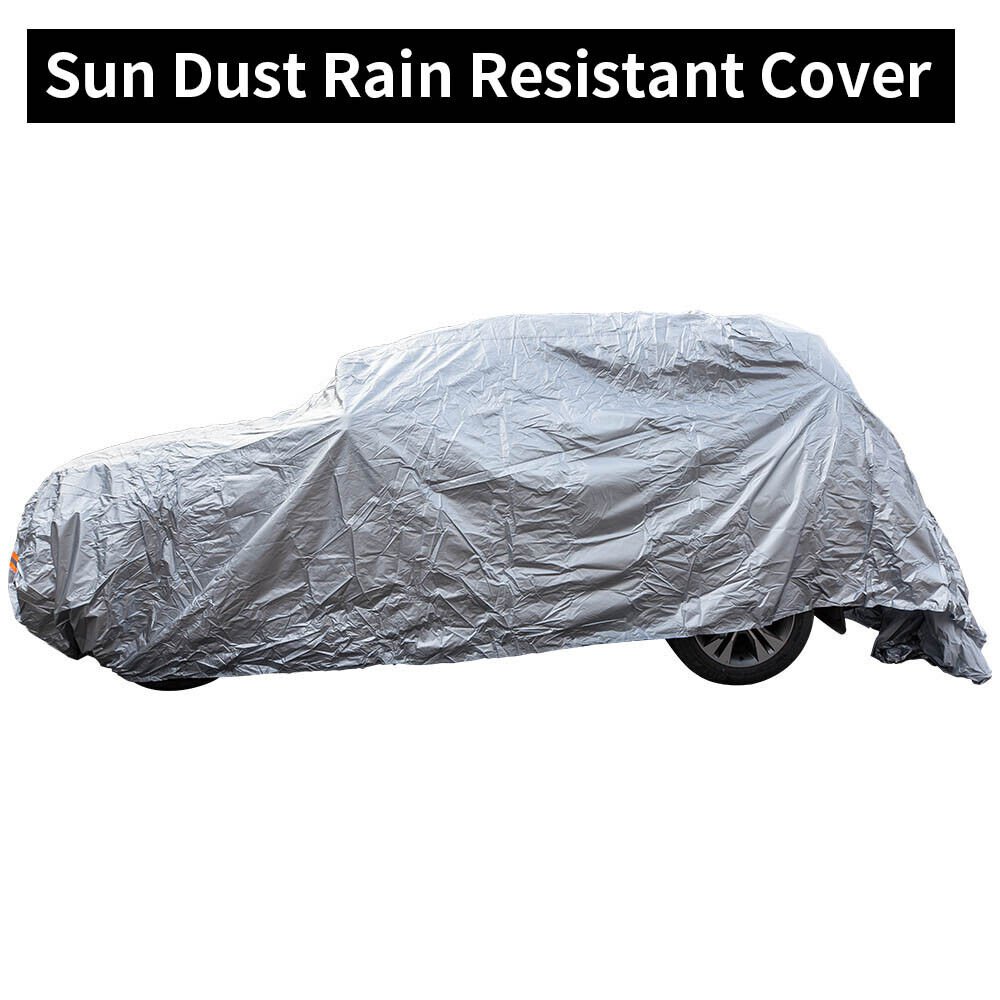 Universal Outdoor Full Car Cover Waterproof Sun Rain Heat Resistant for Pickup