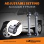 Suspension Rear Adjustable Control Arms Set for 1997-2005 2006 Jeep Wrangler TJ