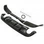 2x Rear Bumper Lip Spoiler Diffuser Splitter for Infiniti Q50 14-17 Carbon Fiber