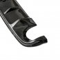 2x Rear Bumper Lip Spoiler Diffuser Splitter for Infiniti Q50 14-17 Carbon Fiber
