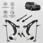 Rear Upper + Front Lower Control Arms Sway Bar Links for 2011-2019 Ford Explorer