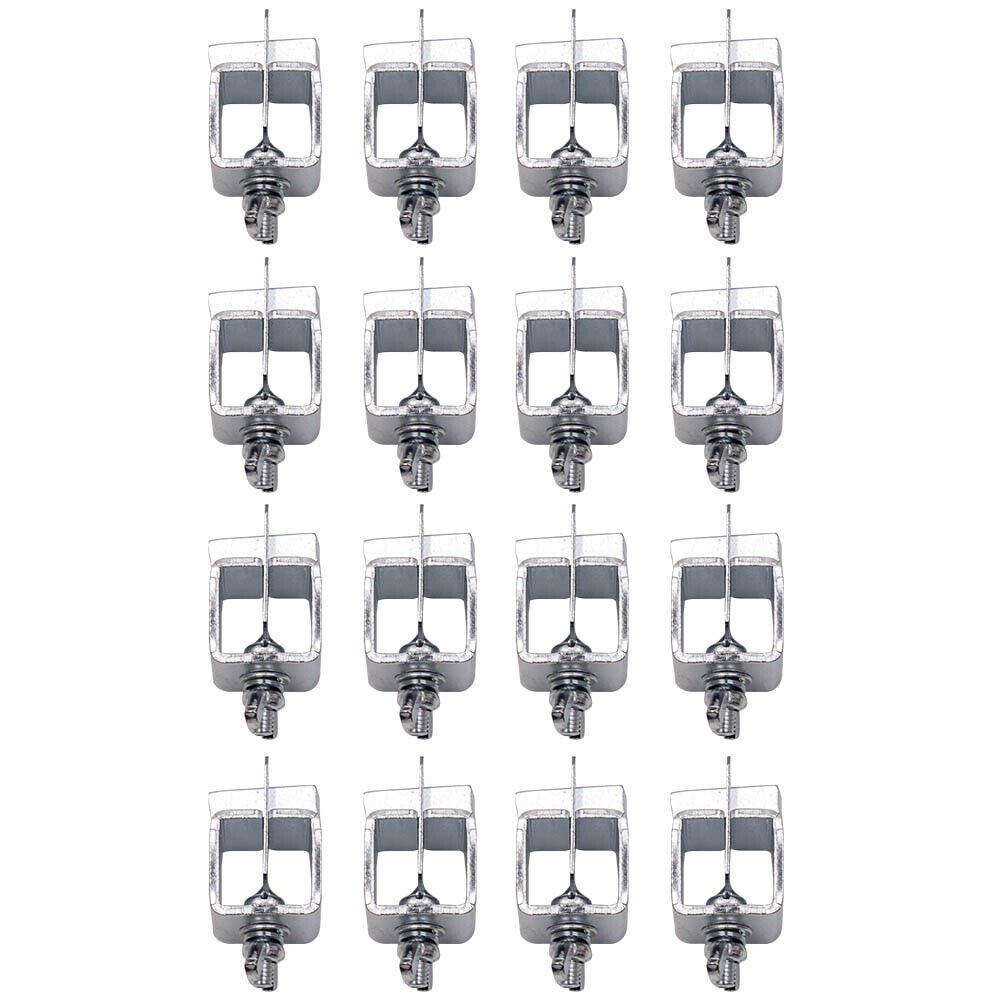 16pcs Butt Welding Clamps Weld Sheet Metal Skin Panel Fender Kit Auto Truck