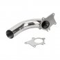 10pcs T4 5-Bolt Universal T04E Turbo Kit 2.5'' Intercooler Pipe Wastegate
