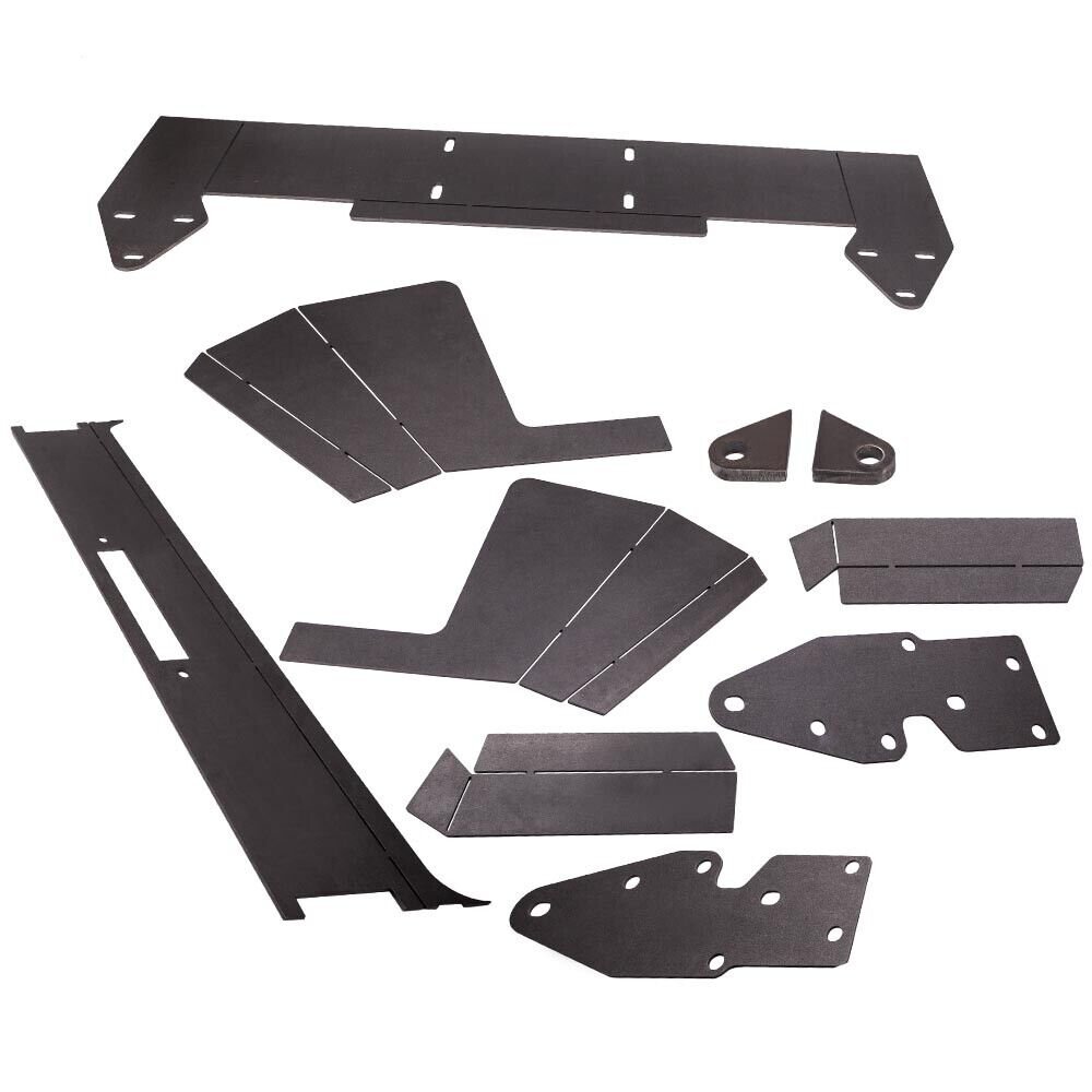 DIY Front Bumper Winch Mount Plate Kit for Jeep Cherokee XJ port Utility 84 -01