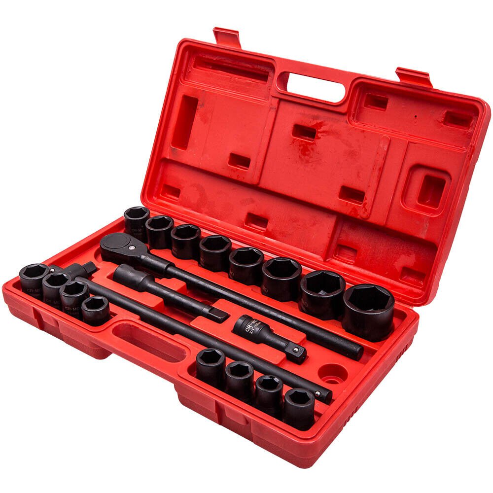Deep Impact Sockets 6 Point 3/4" Drive Ratchet 41mm 46mm 50mm Remover Tools
