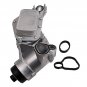 Engine Oil Cooler w/ Filter Assembly For GMC Chevy Cruze Sonic Pontiac 93186324