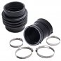 Air Intake Hose Tube Duct Boot Kit for Resonator Fit Infiniti 06-08 M35