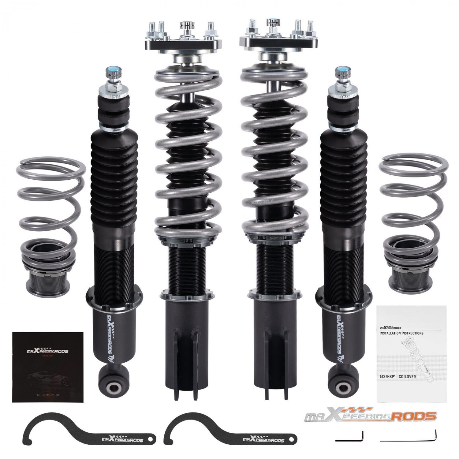 Maxpeedingrods NEW T7 Coilovers Lowering Kit For Ford Mustang SN95 1994-2004