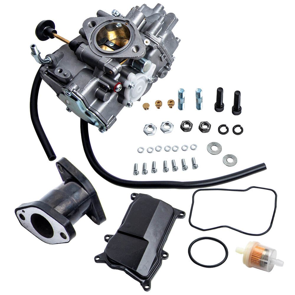 Carburetor Carb + Intake Manifold Boot for Yamaha Kodiak 400 YFM350 1993-1998