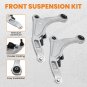 12pcs Front Lower Control Arm Tie Rod Sway Bar Link for Nissan Maxima 2009-2014