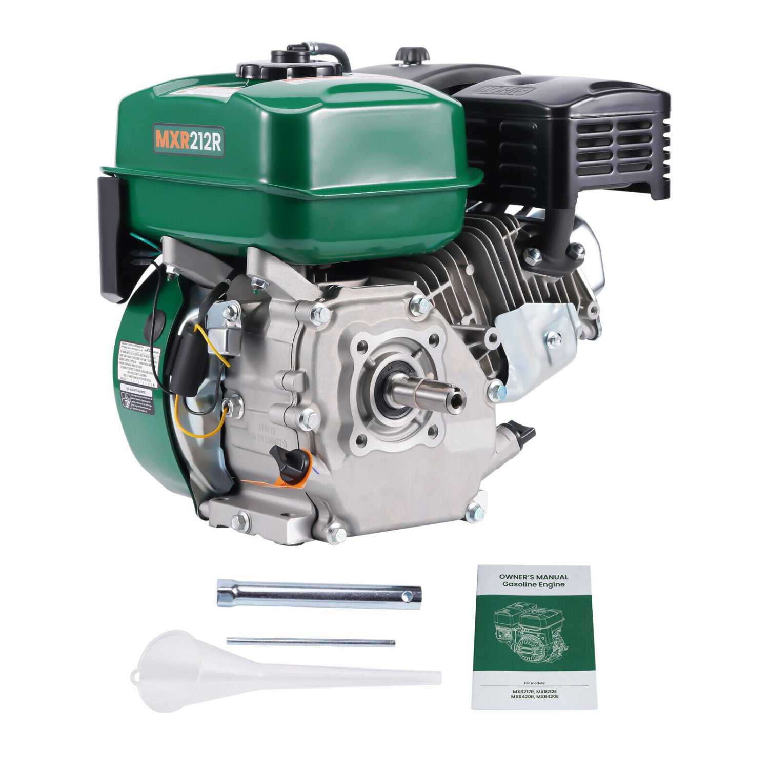 Engine Motor Gasoline 212cc 4-Stroke 7HP OHV Recoil Start Compressor Go-Kart