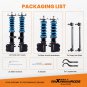 MaXpeedingrods 24 Way Damper Coilovers Lowering Coils for Nissan Sentra 1991-94