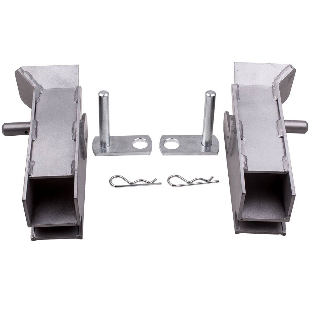 Snow Plow Mounting Pocket Receiver Pocket Replacement fit 67858 67859 4249 Pair