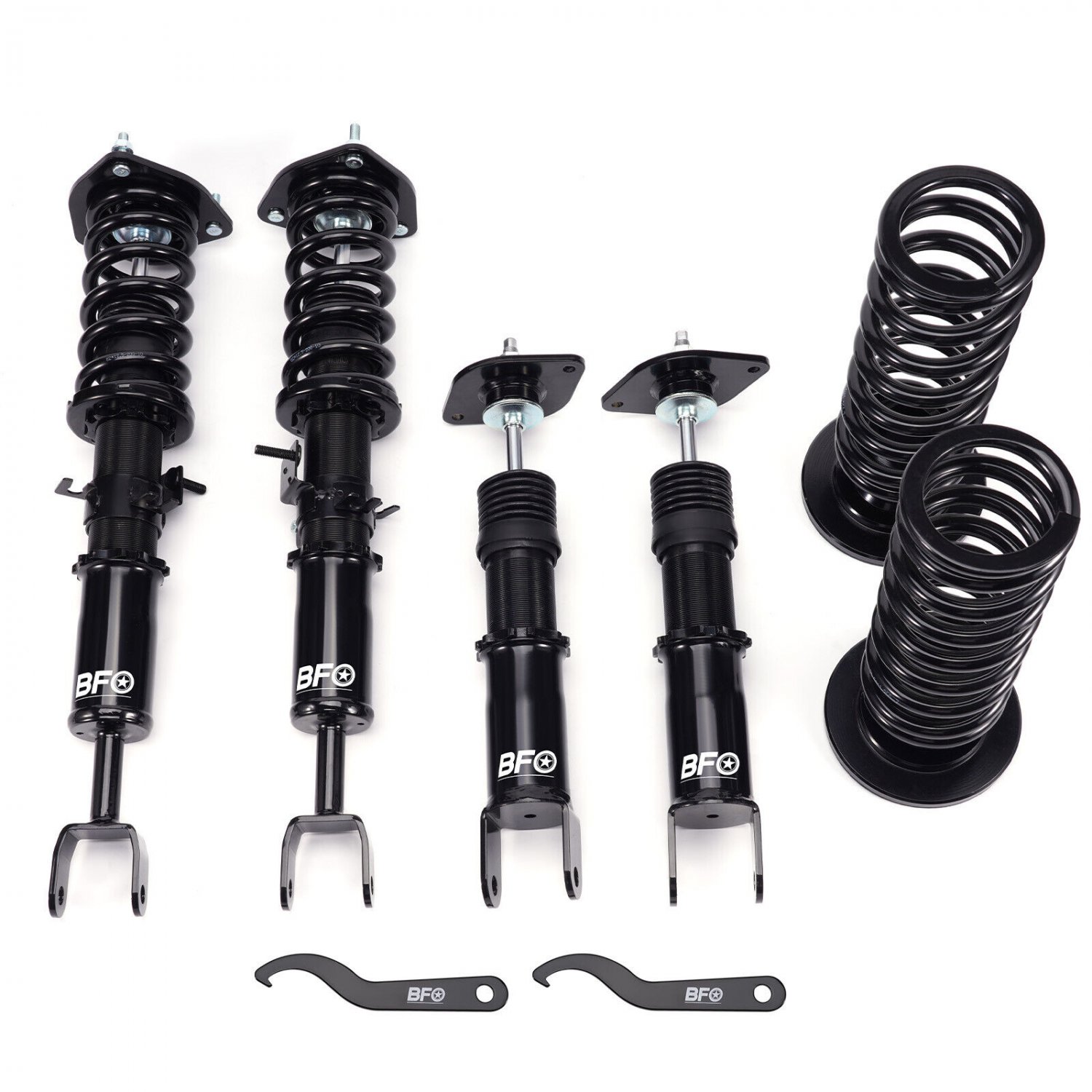 BFO Coilovers Adjustable Height Struts Shock Kit For Nissan 350Z 2003-2008 Z33
