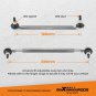 2pcs Front Adjustable Sway Bar End Links 280-330mm for Honda Civic 2016-2019
