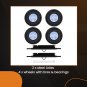 4x Wheel Kit Steel Axles Hardware for Honda Generator EU3000is 06423-ZS9-020AH