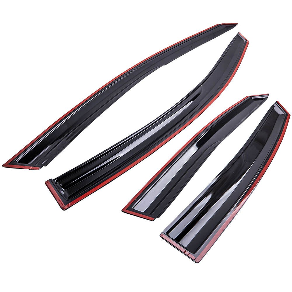 New Smoke Acrylic Window Visor Rear Roof Visor for Nissan Sentra 2013-2019