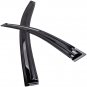 New Smoke Acrylic Window Visor Rear Roof Visor for Nissan Sentra 2013-2019