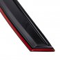 New Smoke Acrylic Window Visor Rear Roof Visor for Nissan Sentra 2013-2019