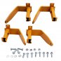4 Pcs Stake Pocket Camper Tie Downs Replace for TDSF Full-size Pickups