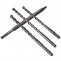 17pcs Rotary Hammer Drill Bits Set Chisel Masonry Hole Tool for SDS Plus