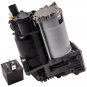 Air Suspension Compressor Pump w/ relay For BMW X5 E70 37206799419 37206789938