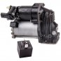 Air Suspension Compressor Pump w/ relay For BMW X5 E70 37206799419 37206789938