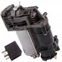 Air Suspension Compressor Pump w/ relay For BMW X5 E70 37206799419 37206789938