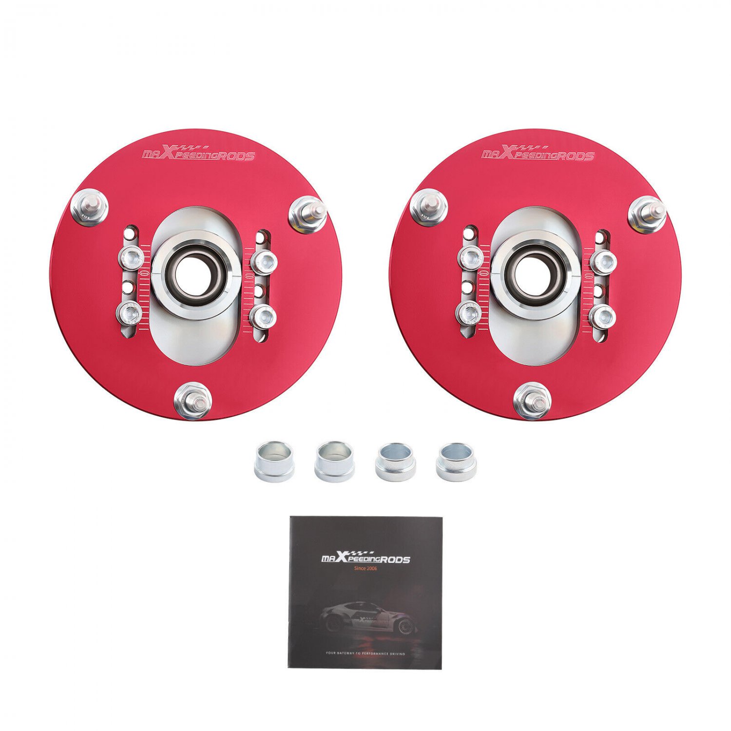 Camber Plates Fit BMW E46 Pillow Adjustable 318 325i 325is M3 Coilover Kit Set