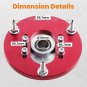 Camber Plates Fit BMW E46 Pillow Adjustable 318 325i 325is M3 Coilover Kit Set