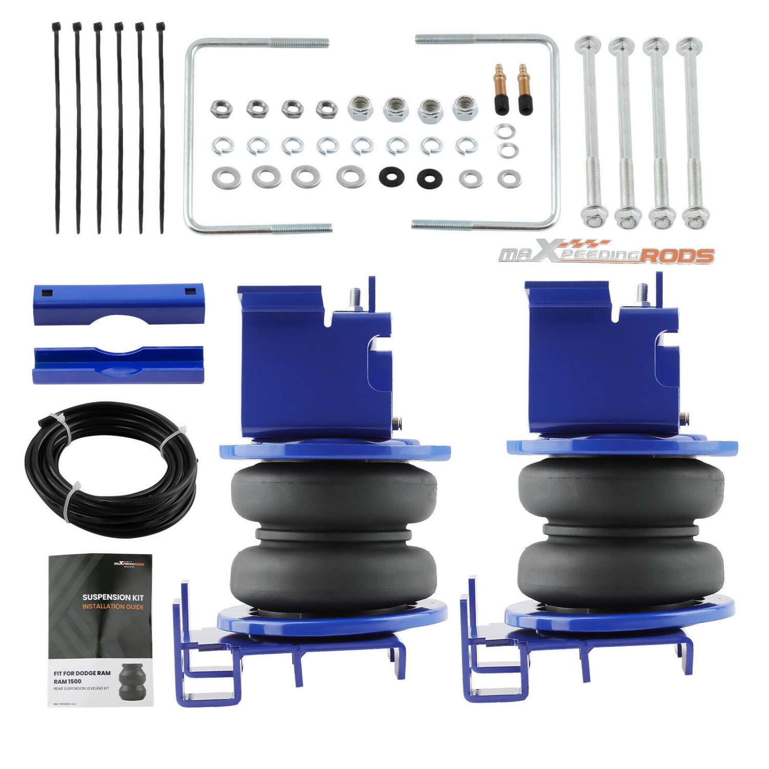 MaXpeedingrods 7500 Air Helper Spring Kit for For Dodge Ram 3500 RWD 4WD 2019-24