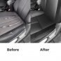 4Pcs Black Driver+Passenger Bottom & Top Seat Cover For Chevy GMC 2007-14
