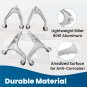 4x Upper Lower Front Control Arms Left & Right For Maserati Quattroporte Ghibli