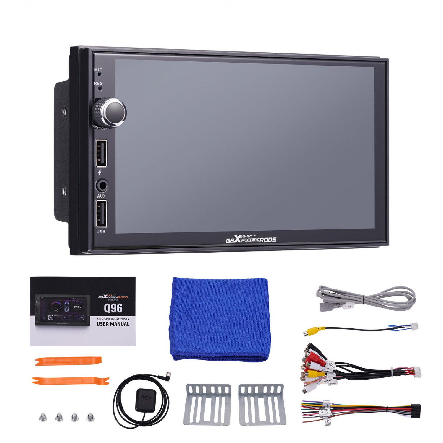 7inch Android 12 Car Stereo GPS Navigation FM Radio Player Unit CarPlay 2 Din HD