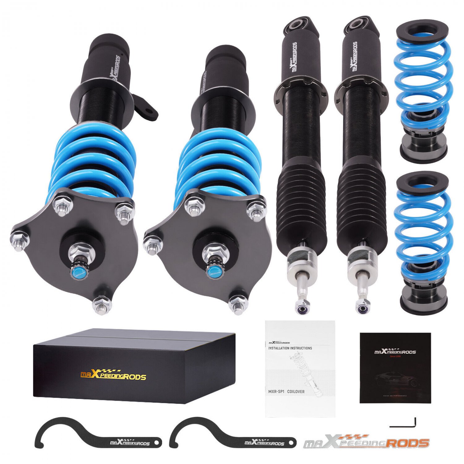 MaXpeedingrods Coilovers Suspension Lowering Kit for Honda Accord 18+ New