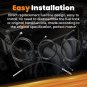 Nylon Fuel Line Replacement Kit For Chevrolet GMC 1988-97 NFR0013 Black