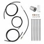 Nylon Fuel Line Replacement Kit For Chevrolet GMC 1988-97 NFR0013 Black
